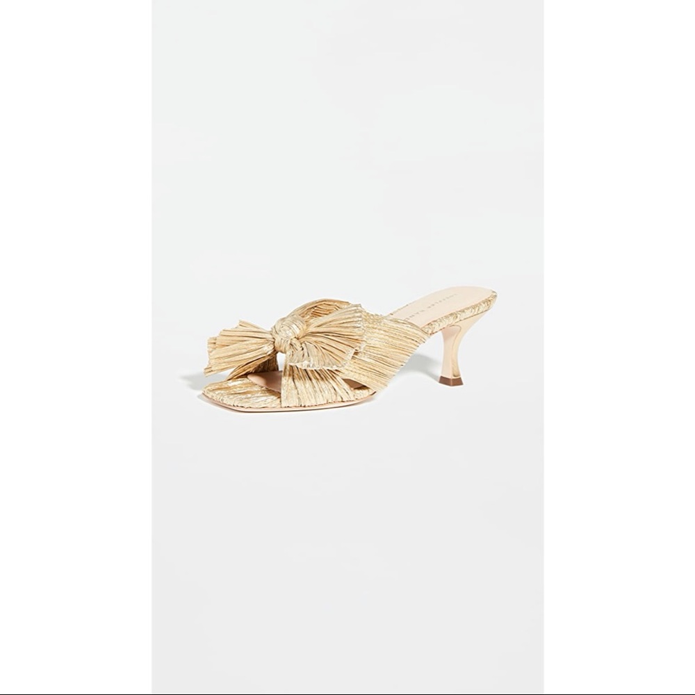 Loeffler Randall Eugenia Pleated Slides - Picture 3 of 11
